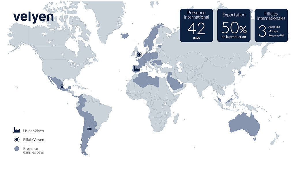 Velyen dans le monde